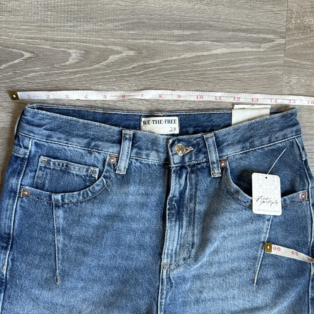 NEW Free People Ghost Town Long Short in Bodie Blue 27